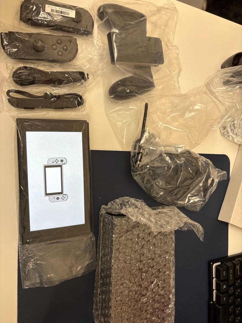 Nintendo Switch 本体 グレー Joy-Con付き+ゲームソフト