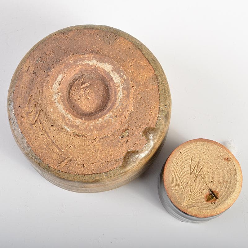 茶道具　飛騨春慶塗　茶箱　茶器揃　茶碗　棗など　五点　一式　共箱　D　R7433