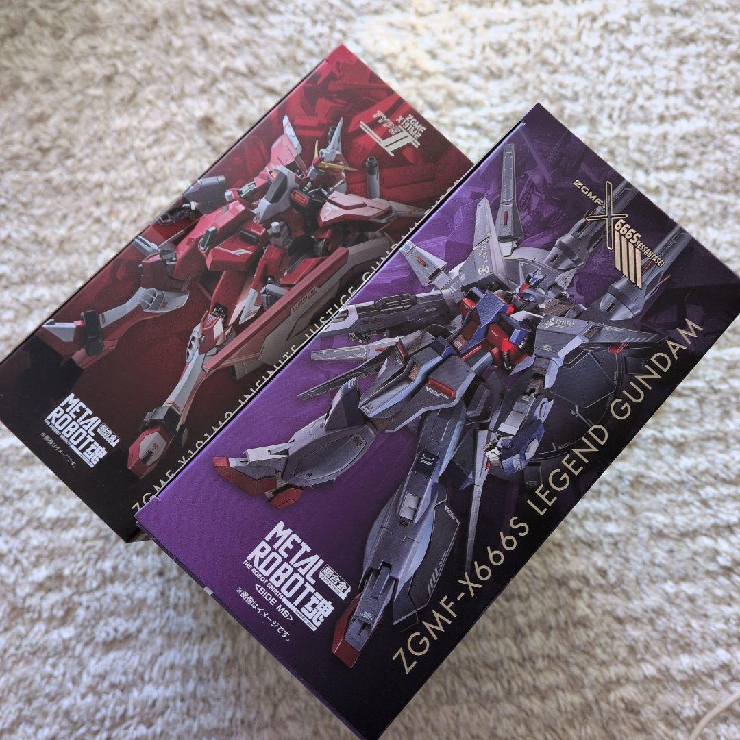 メタルロボット魂 レジェンドガンダム インフィニットジャスティスガンダム弐式