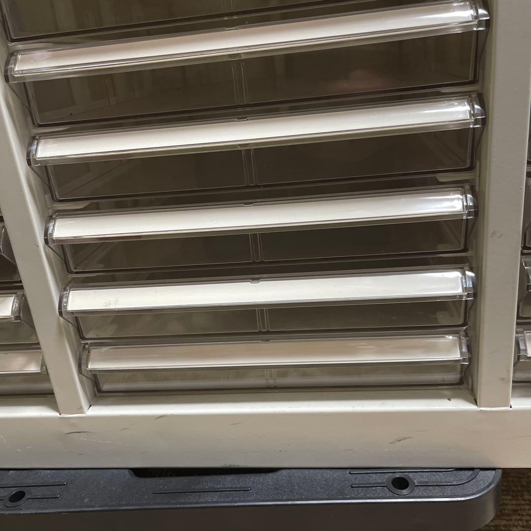 スチール 多段 キャビネット 3列 24段　レターケース