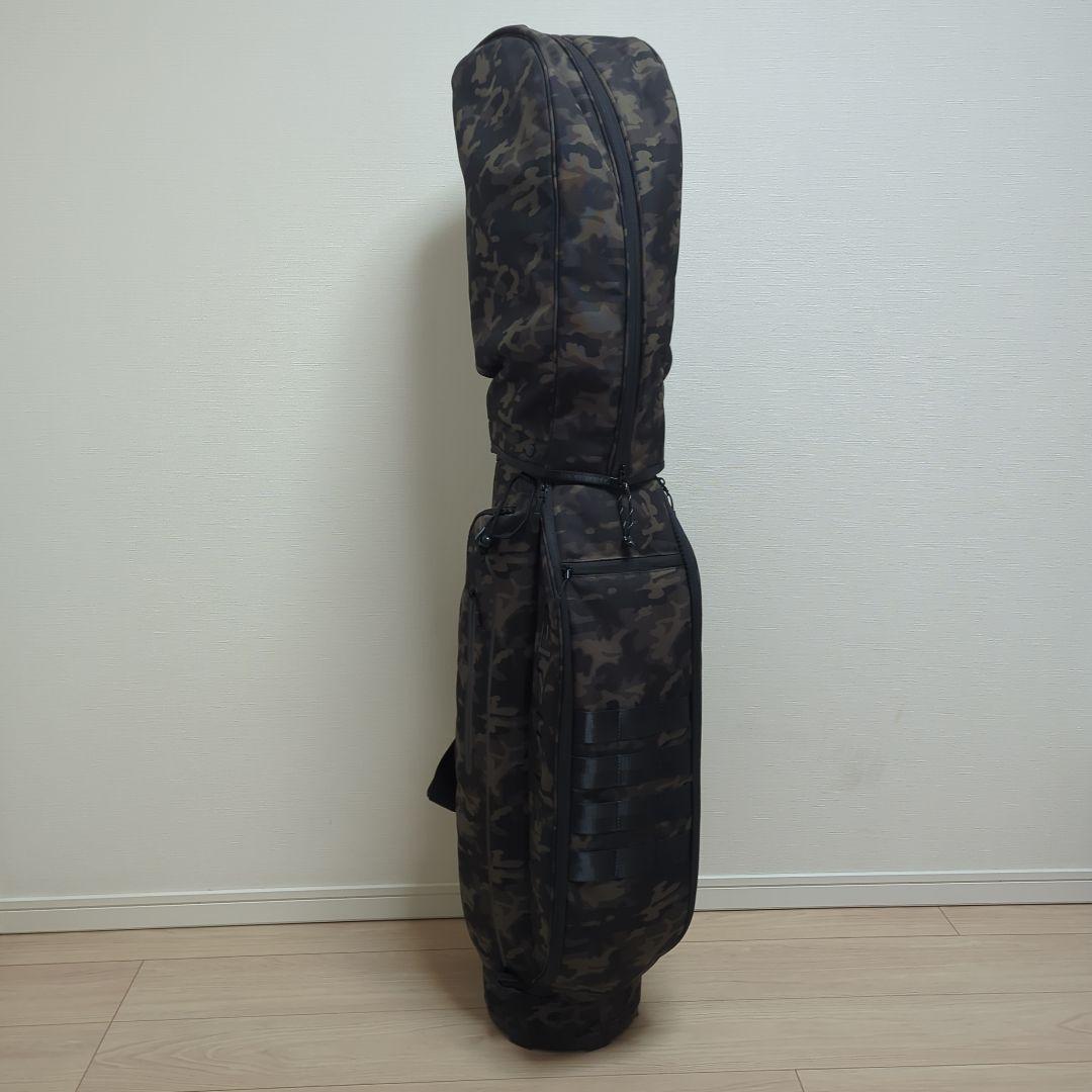 TIGORA 迷彩キャディバッグ ナイロン製 フード付き