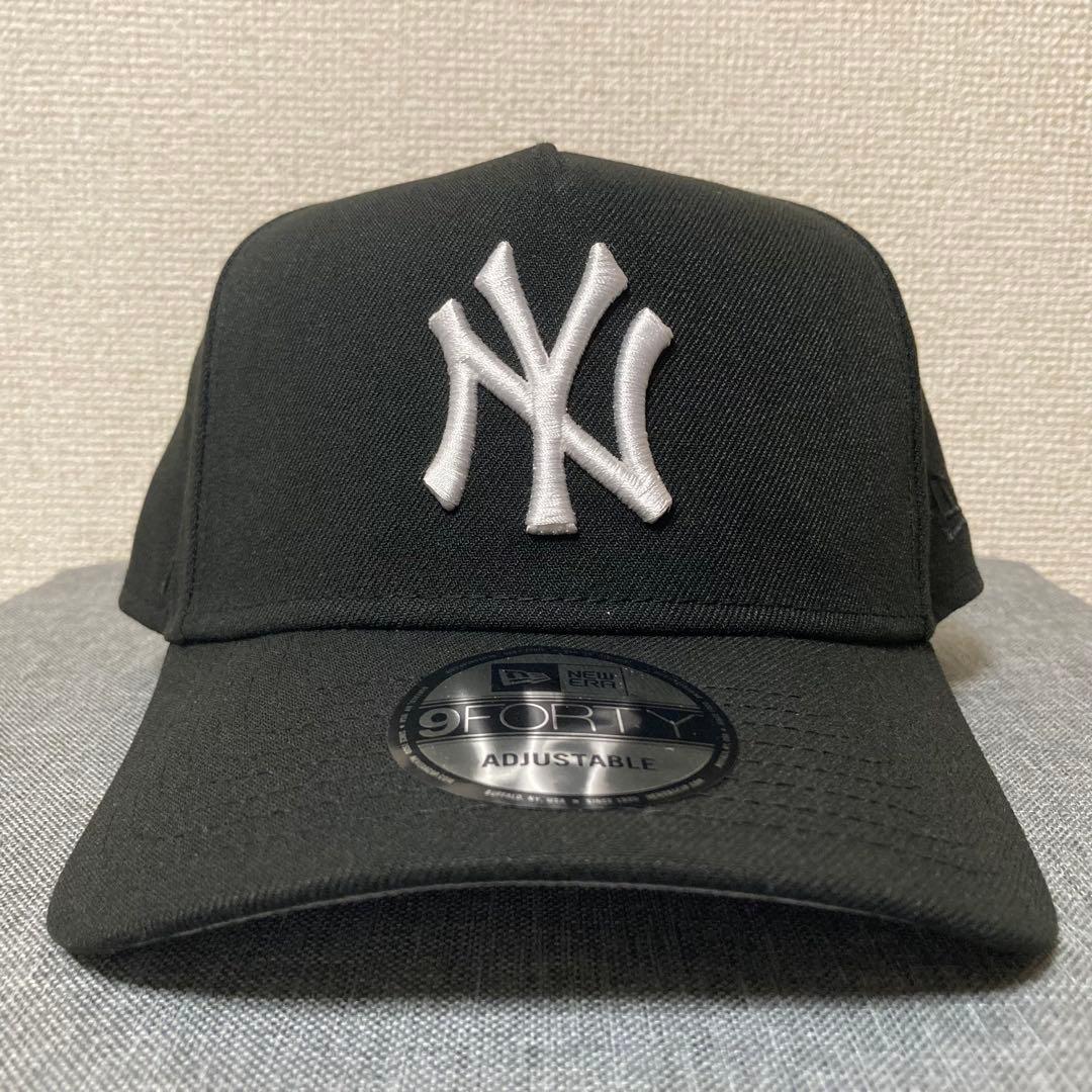 【海外限定】ニューエラ ニューヨークヤンキース 9FORTY Aフレーム 黒