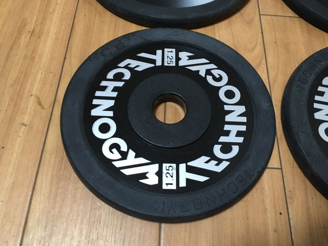 TECHNOGYMバンパープレート穴径／Φ28mm 計42.5kg
