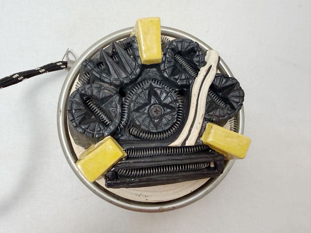 茶道具 置炉 磨入子 野々田電熱器 2点セット おしゃれ 元箱