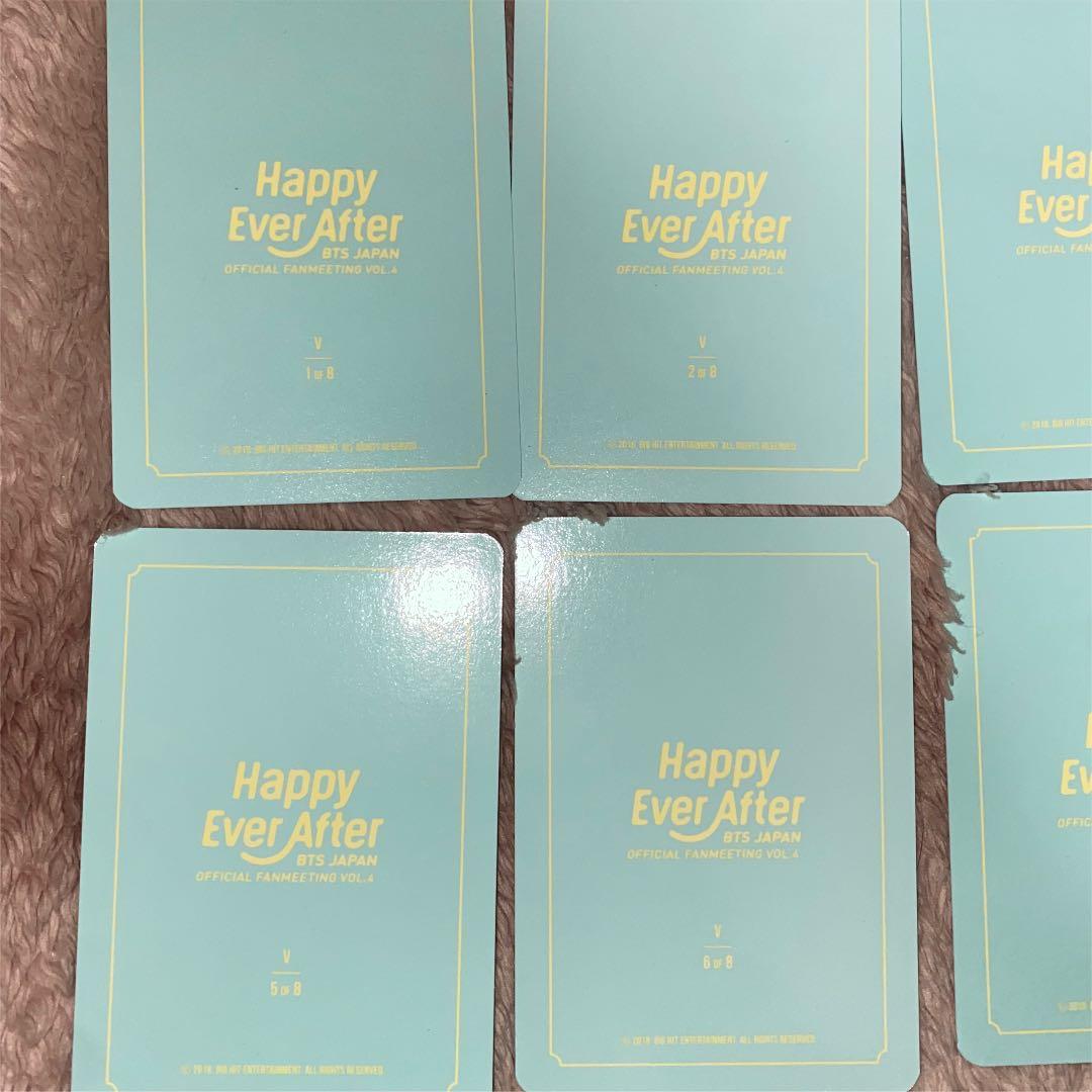 テヒョン ミニフォト Happy ever after トレカ フォト ハピエバ