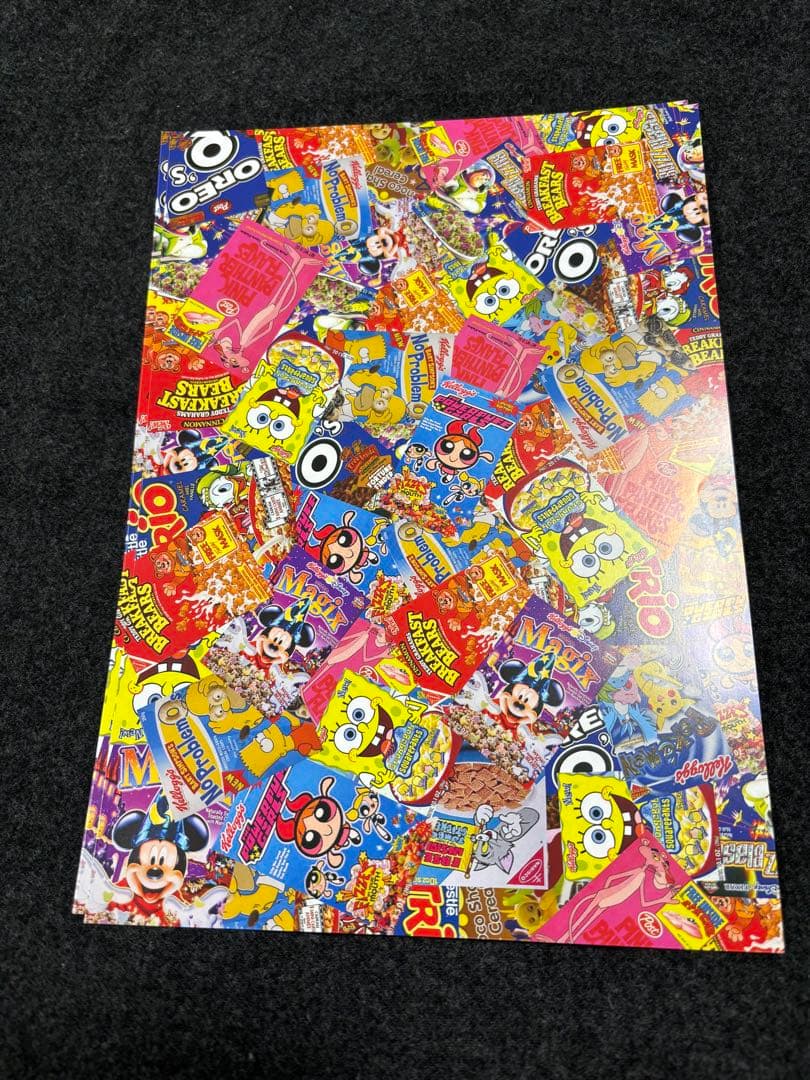 レトロ　パロディ系　デザインペーパー