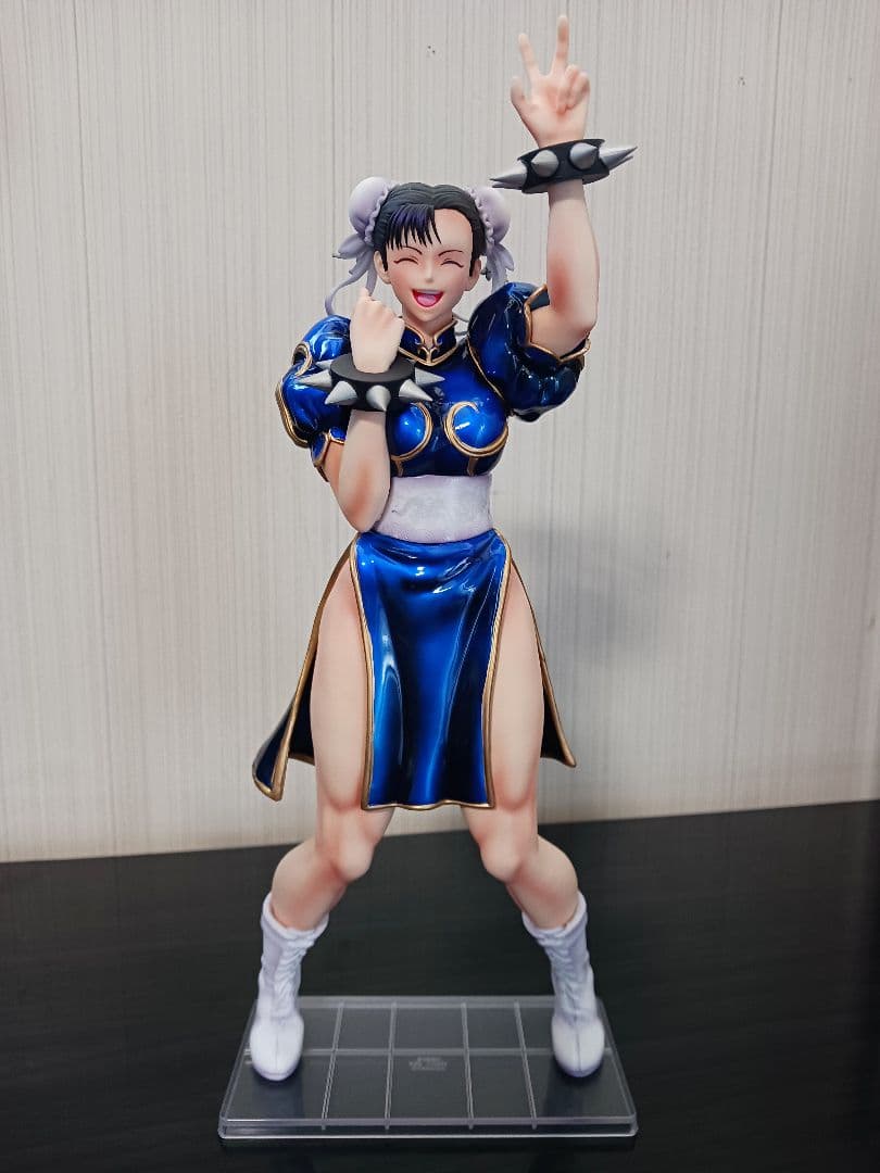 春麗 リペイント フィギュア 一番くじ A賞 生足 一点物