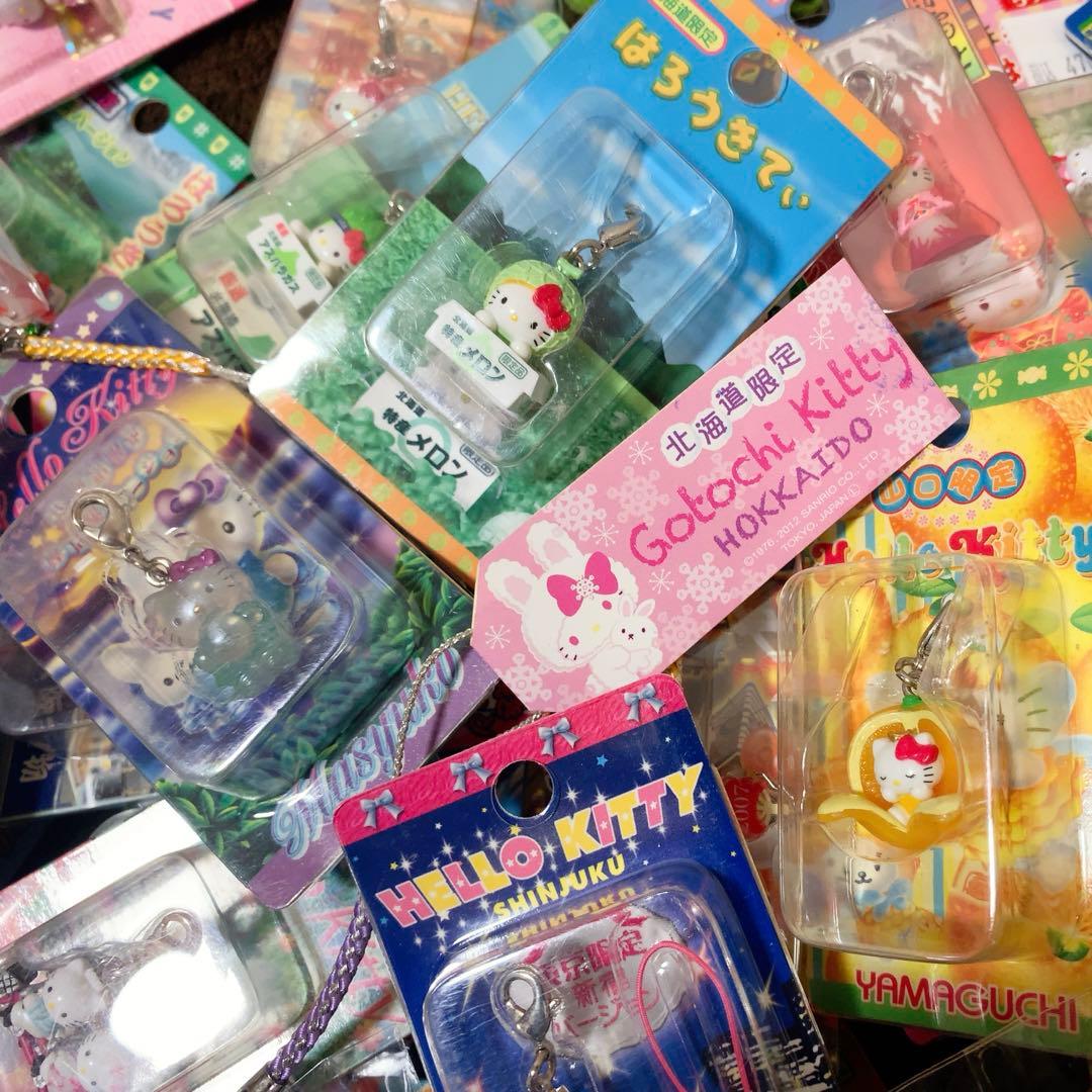 ヒ*マ様 ご当地キティ　68個　根付　ファスナーマスコット　パンク/新宿ver.