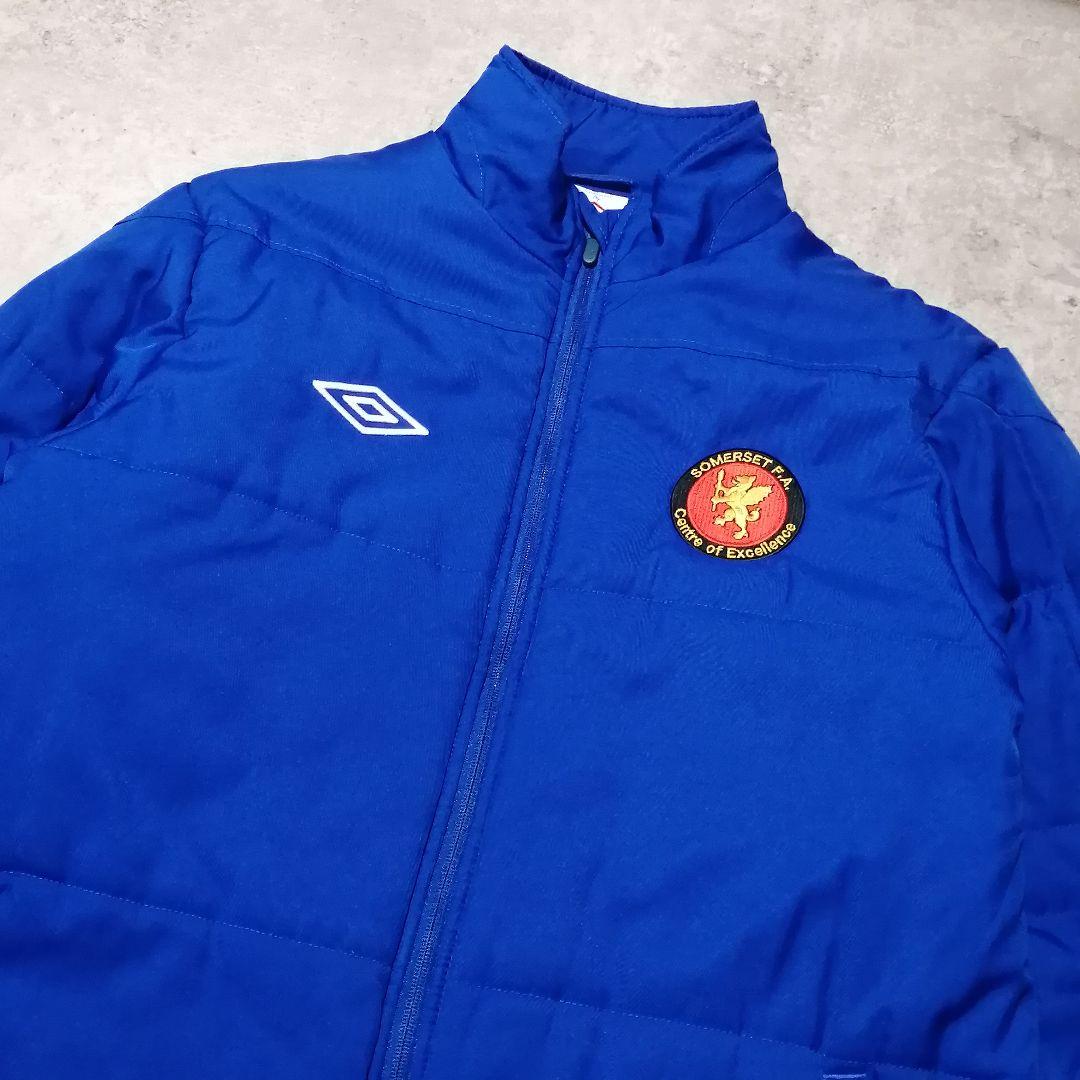 Umbro Somerset FA イングランド 中綿ジャケット ブルー L