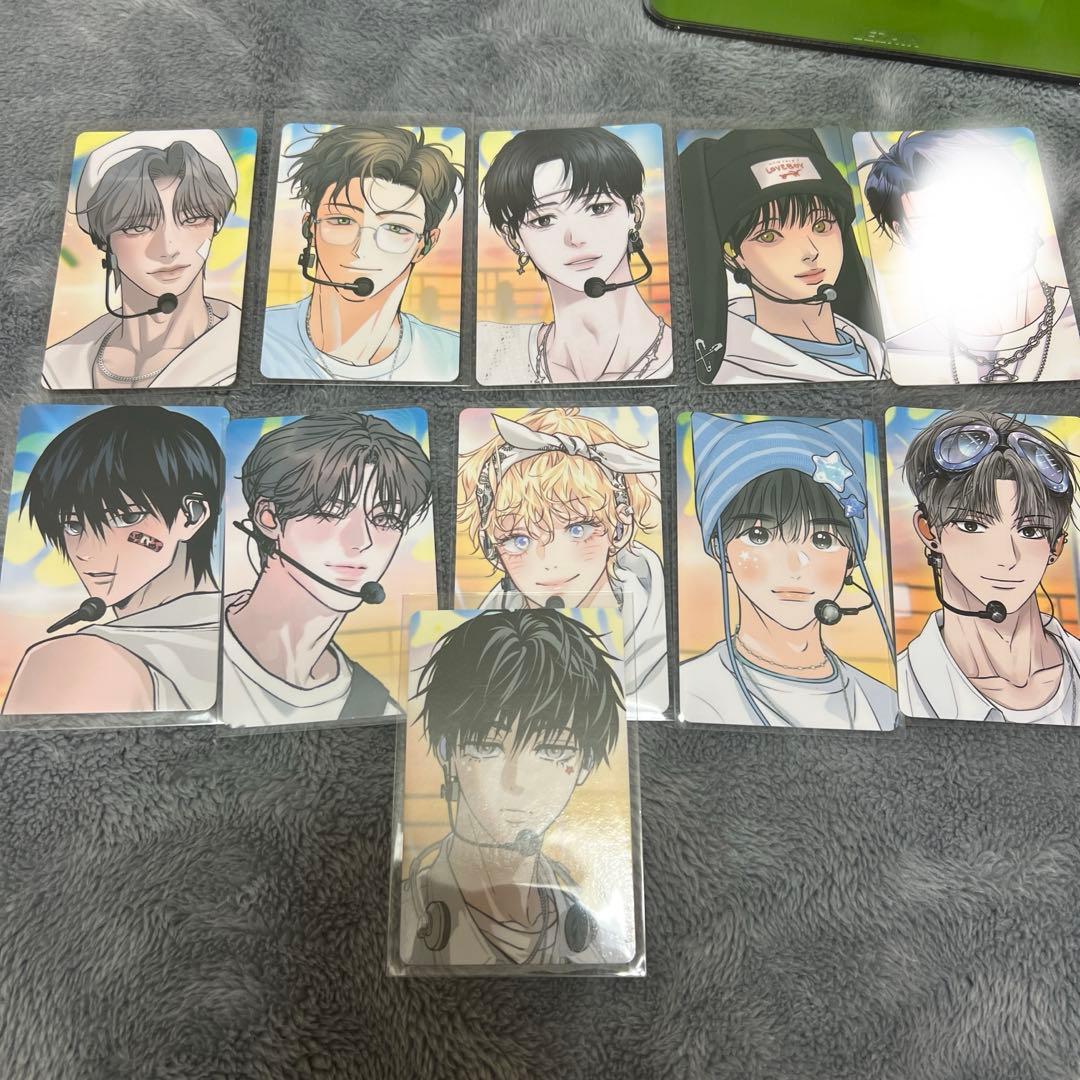 2026 LEZHIN シーズングリーティングシ ーグリ 10種 韓国BL