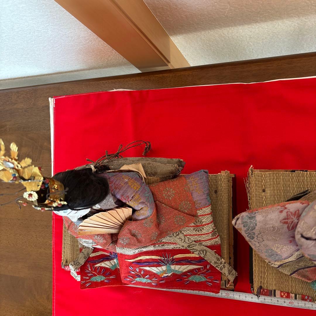 大正 昭和初期 雛人形 アンティーク 骨董 レトロ 戦前 ひな人形