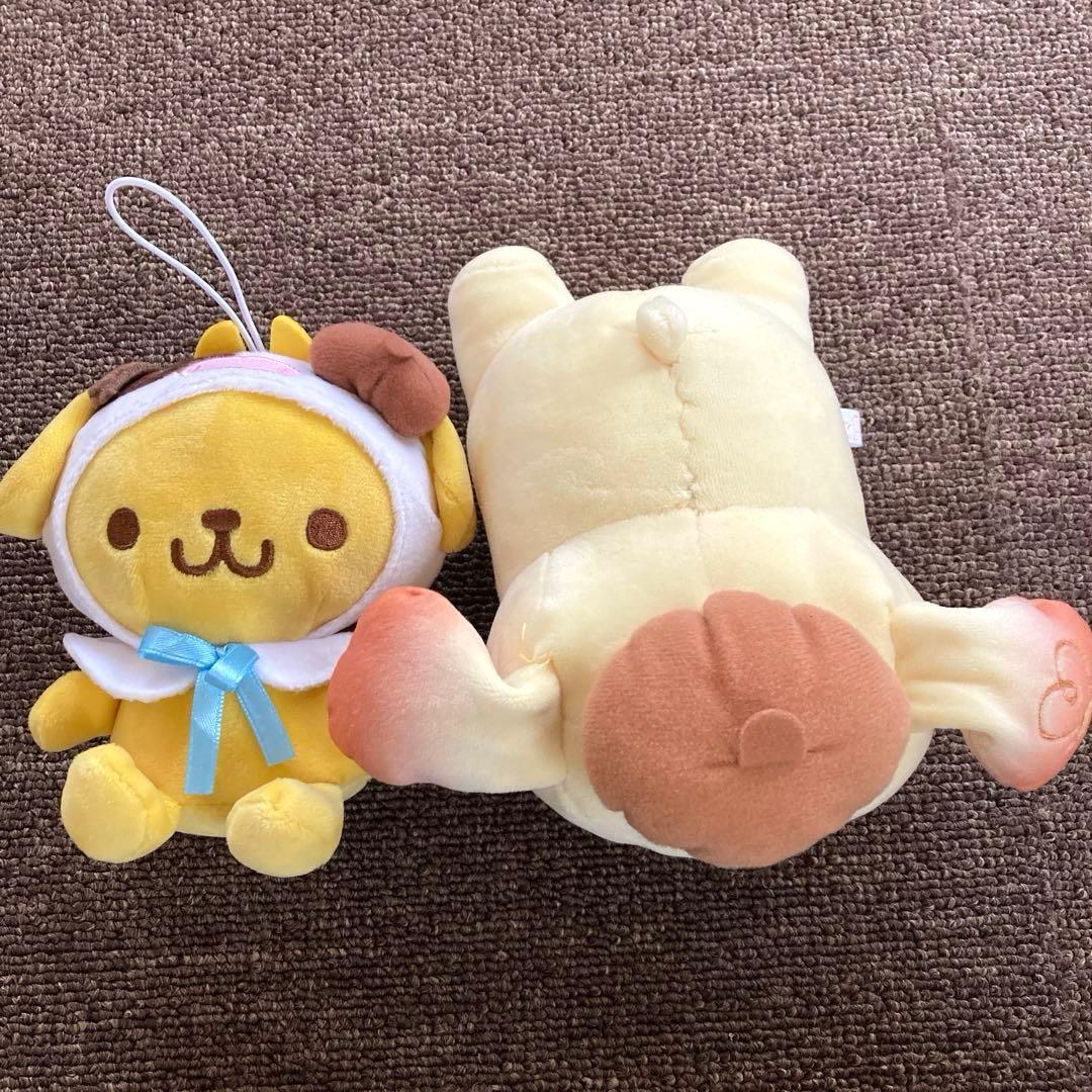 サンリオ　ポムポムプリン　マフィン　ぬいぐるみ　マスコット　レトロ　まとめ売り
