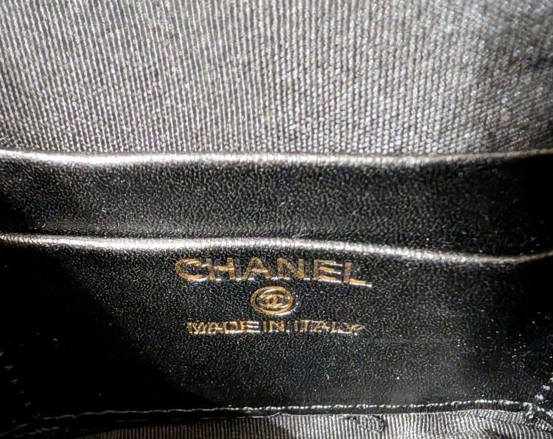 CHANEL ノベルティツイード チェーンショルダーバッグ