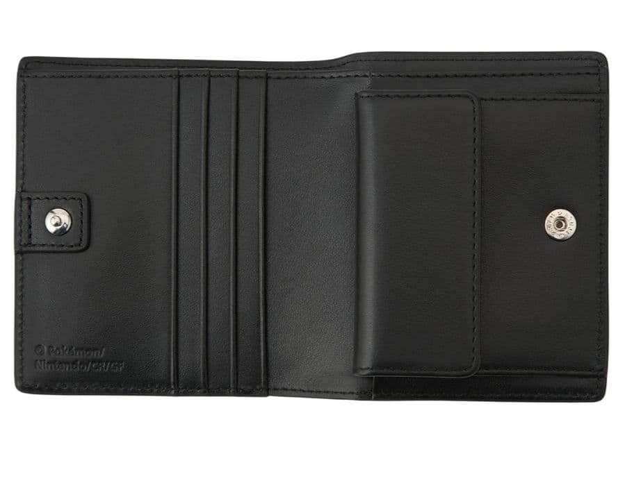 本革キーホルダー 二つ折り財布 ブラッキー