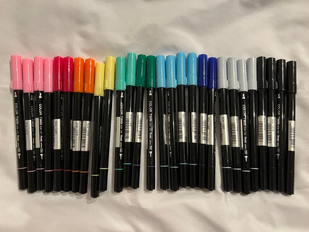 【ペン回し】未改造ペン140本+αセット (RSVP, HGG, エンボス..)