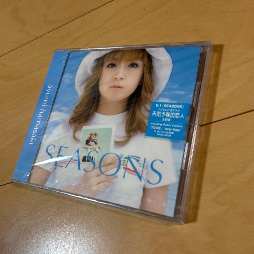 【即購入ok!!】浜崎あゆみ 2000年シングル『SEASONS』新品未開封