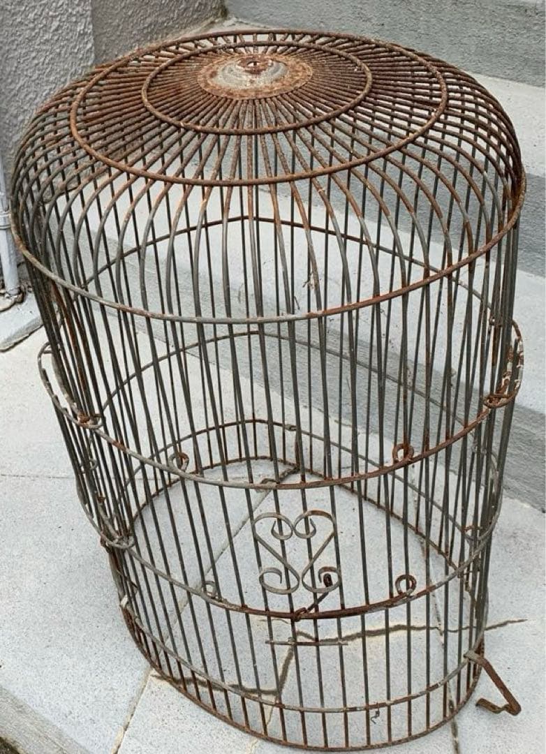 昭和レトロ•鳥かご•ガーデニング•インテリア•ヴィンテージ