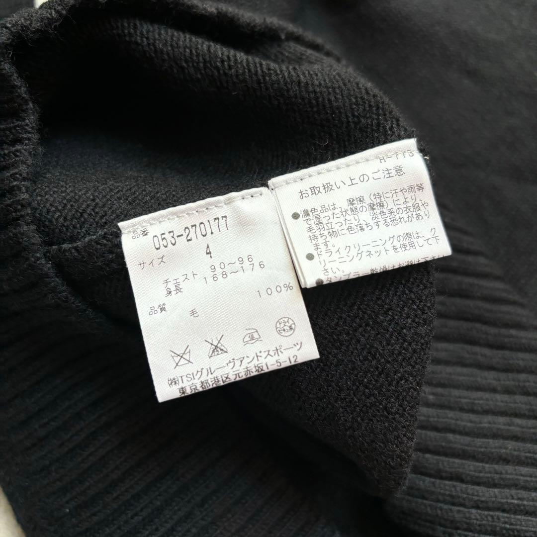 PEARLEY GATESパーリーゲイツ ウール Vネック セーターメンズ 4