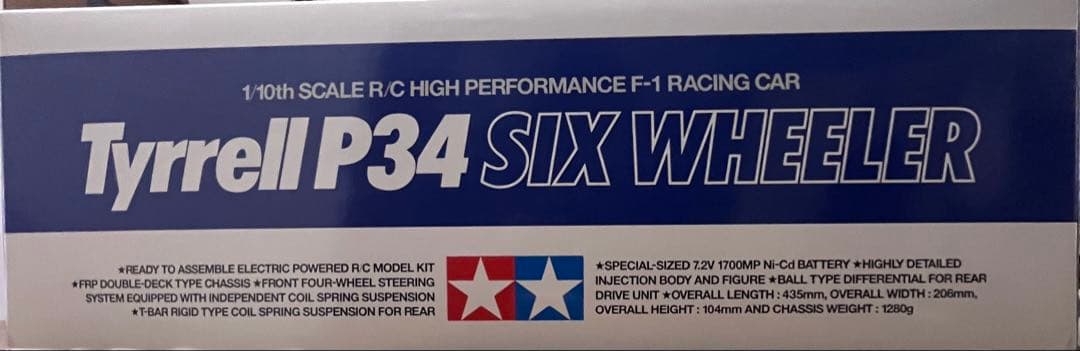 ホビーラジコン Tyrrell P34 SIX WHEELER 49154