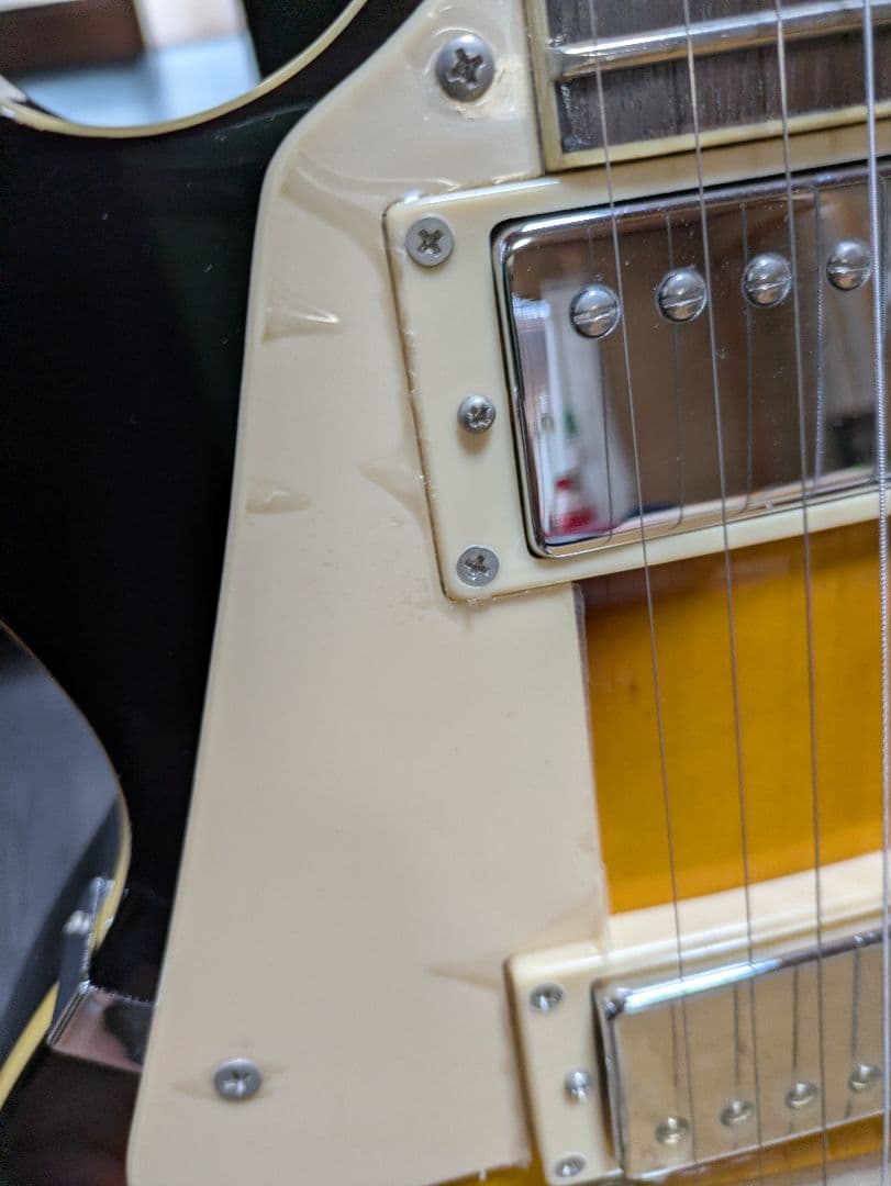 レフティ　レスポール　 エレキギター　 サンバースト　メイソン　Maison