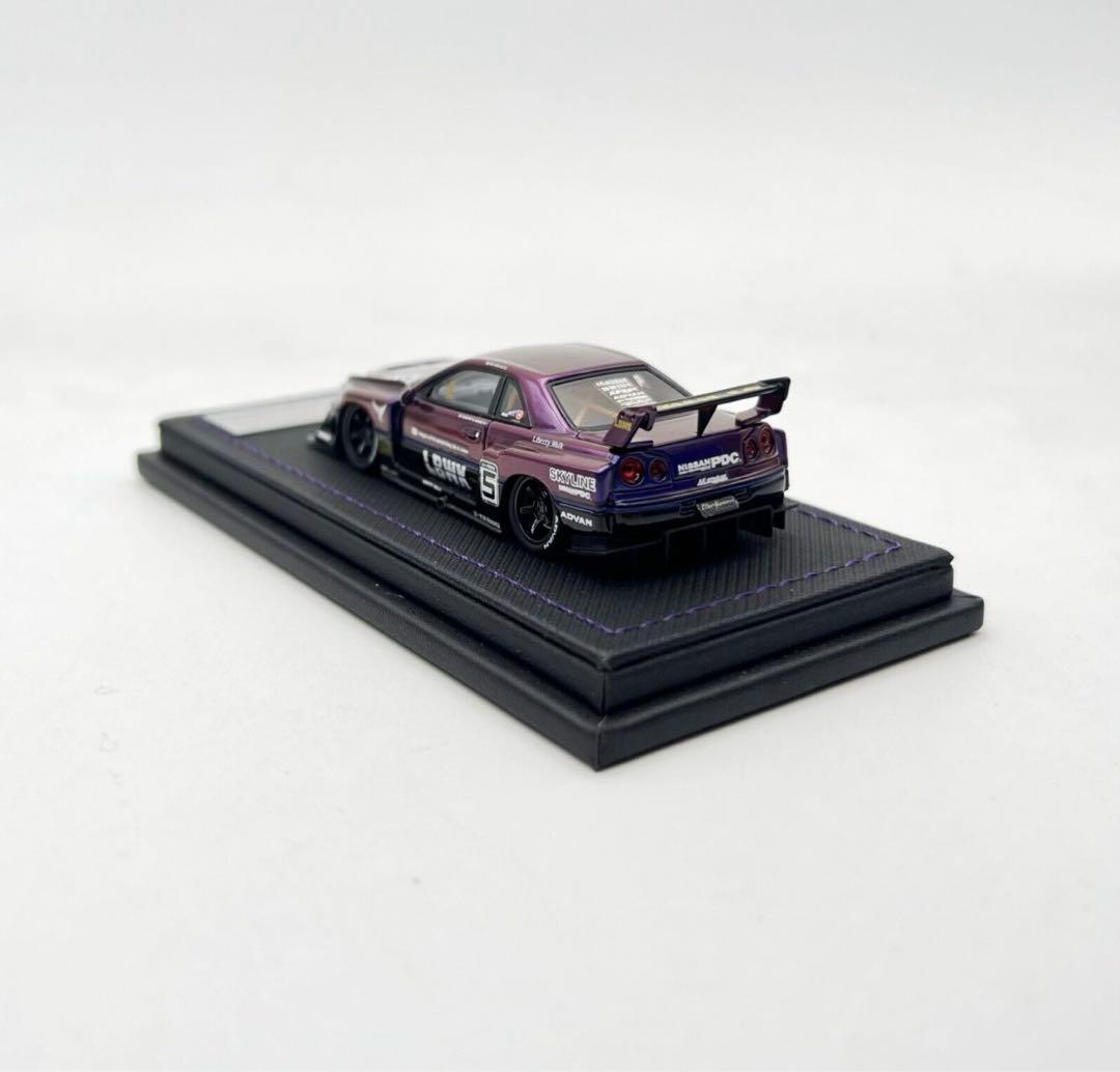 inno64 1/64 リバティウォーク　スーパーシルエット　ER34 GT-R