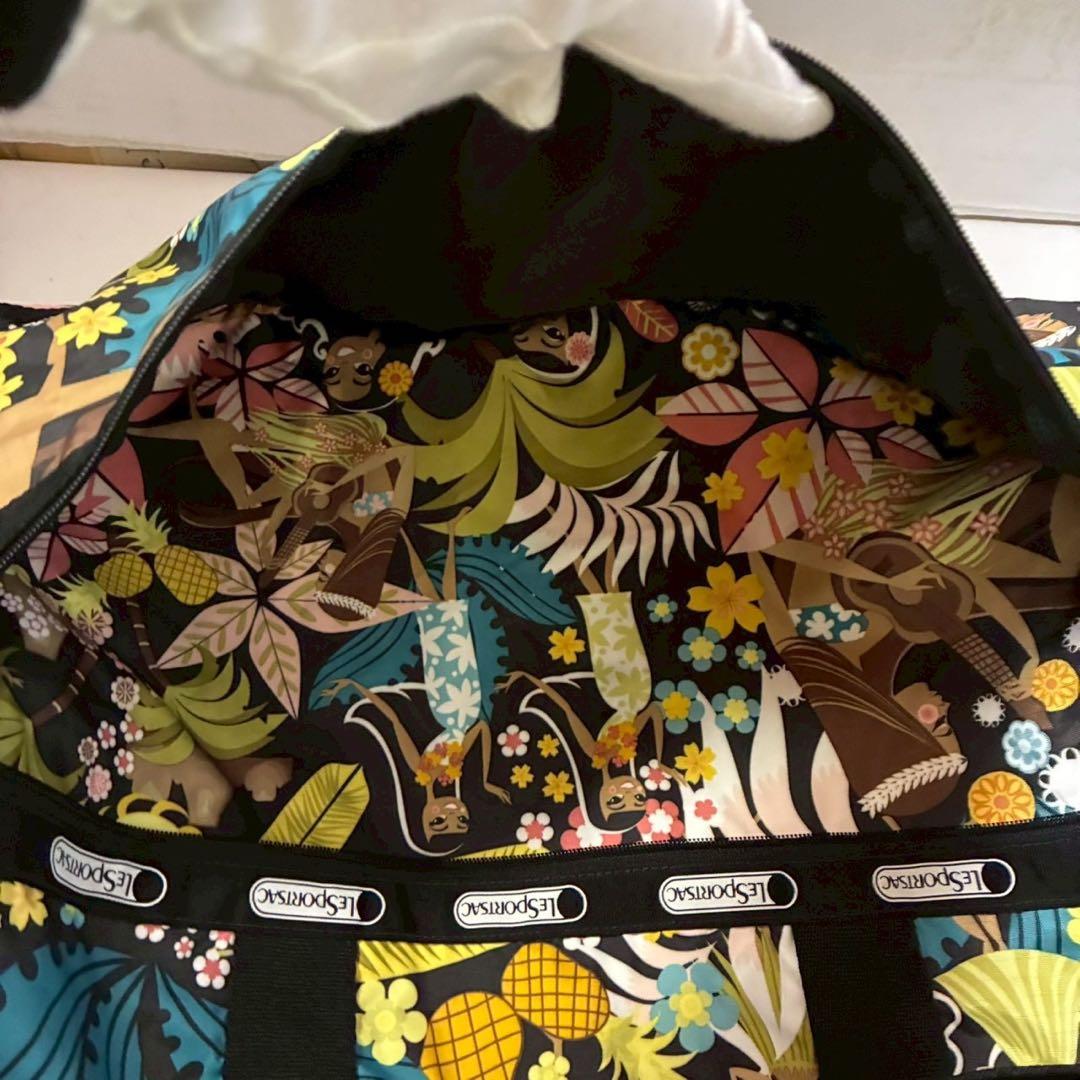 ハワイ限定　LeSportsac 　 ボストンバッグ　ショルダー　フラガール