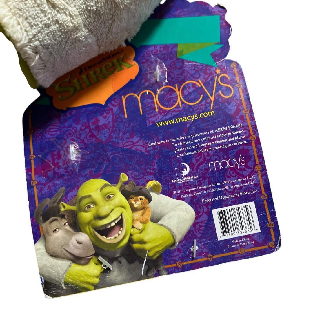 Macy’s限定 シュレック ぬいぐるみ 2007年 ドンキー＆長靴猫付き レア