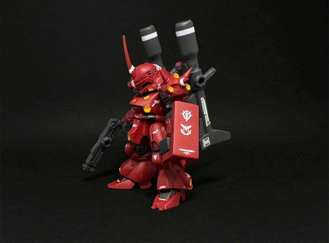 モビルスーツアンサンブル ケンプファー(シャア専用機) 全塗装 完成品