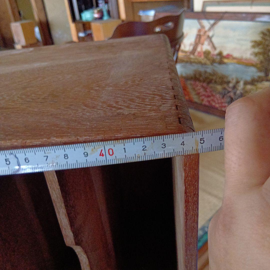 木製引き出しキャビネット 5段