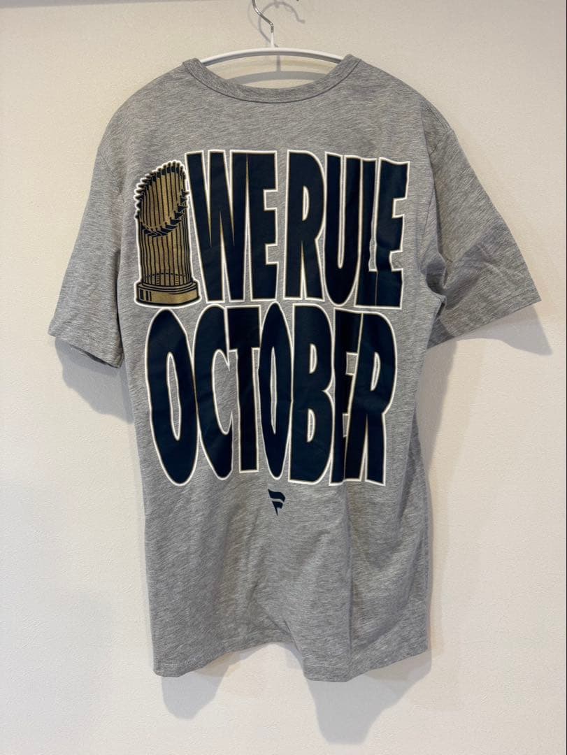 早い者勝ち!【正規品】2025ワールドシリーズチャンピオンTシャツ S