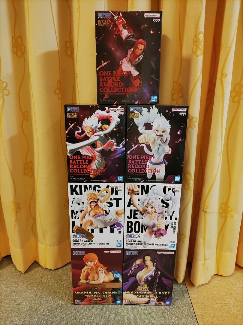 ワンピースフィギュア まとめ売り 12種 計12点セット+ラグマットおまけ付き