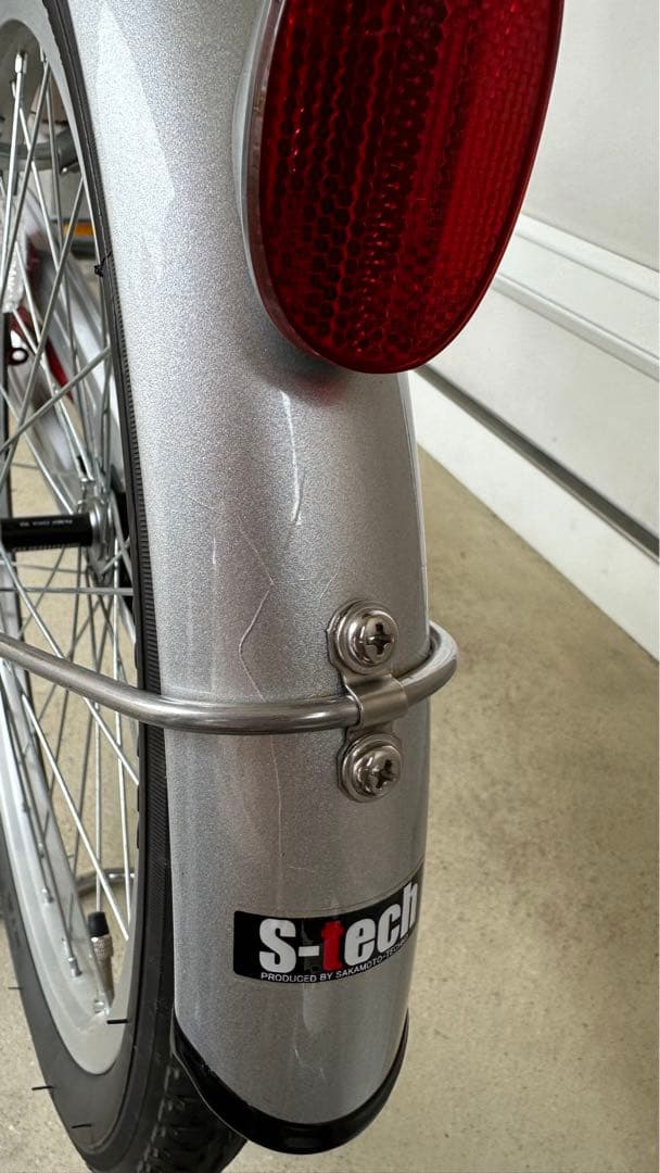 青森市内取りに来られる方。自転車美品。サカモトテクノ 20インチ