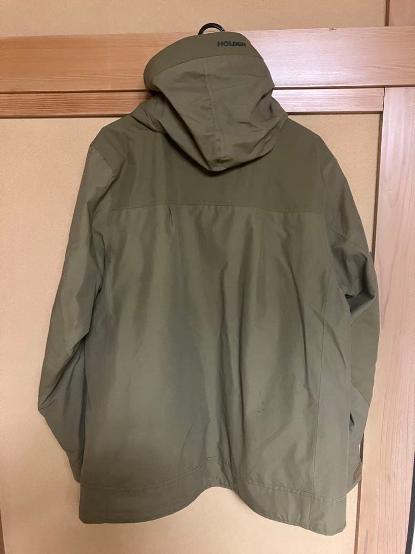 【美品】HOLDEN ホールデン　スノーウェアジャケット オリーブ