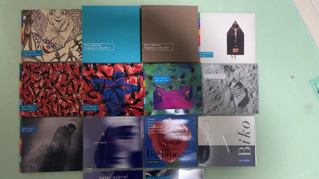 最終ピーターガブリエル 貴重シングルCD15作品まとめてpetergabriel