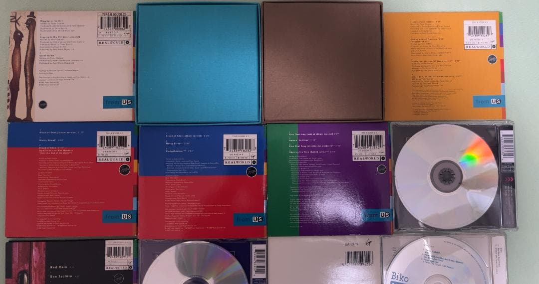 最終ピーターガブリエル 貴重シングルCD15作品まとめてpetergabriel