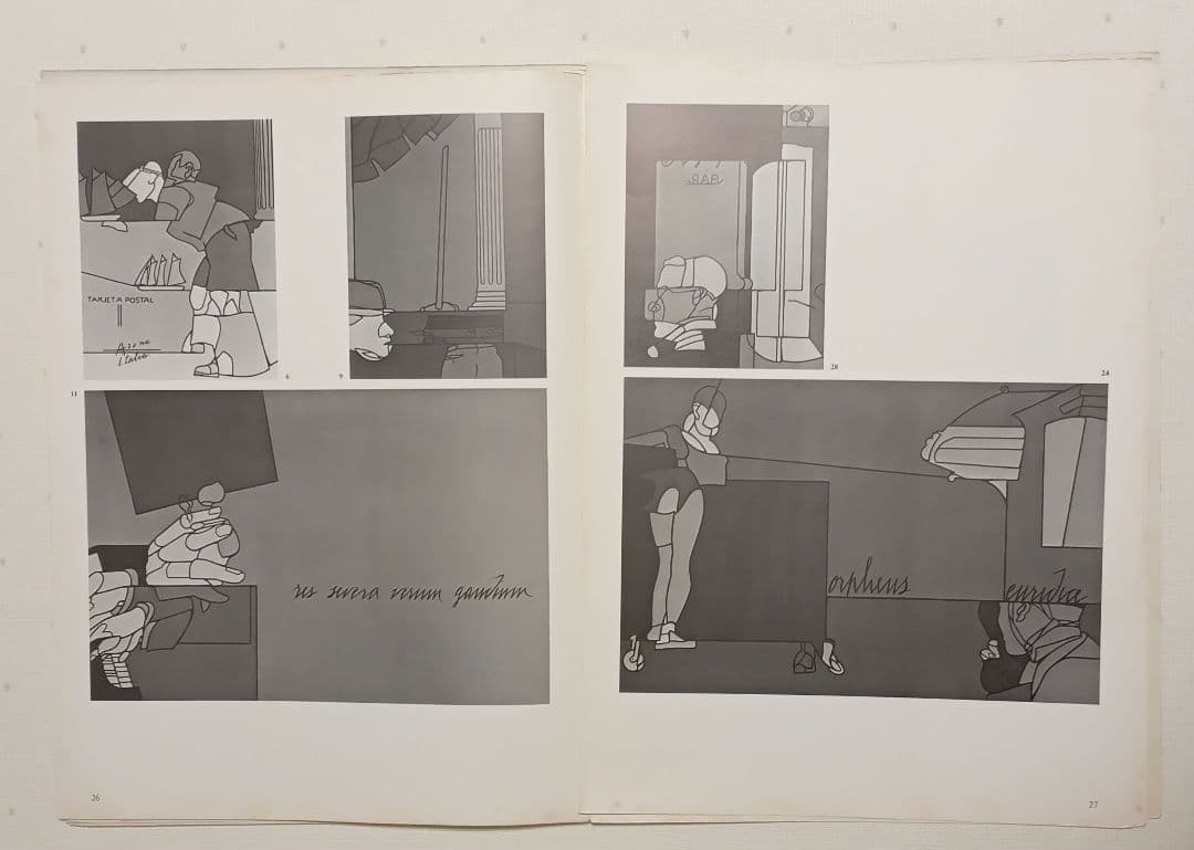 ヴァレリオ・アダミのルミロワール誌第220号1976年リトグラフ3点入 マーグ社