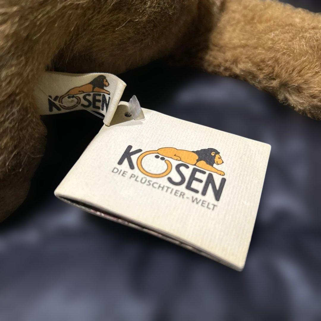 KOSEN ケーセン　ぬいぐるみ　リスザル　ヴィンテージ　タグ付き❣️