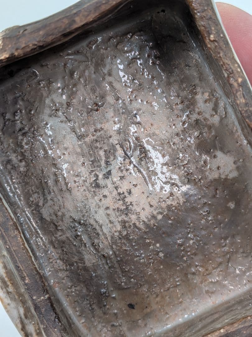 志楽 楽焼 葛屋香炉 合箱 香爐 香道具 お香 茶道具 茶陶 アロマグッズ 在銘