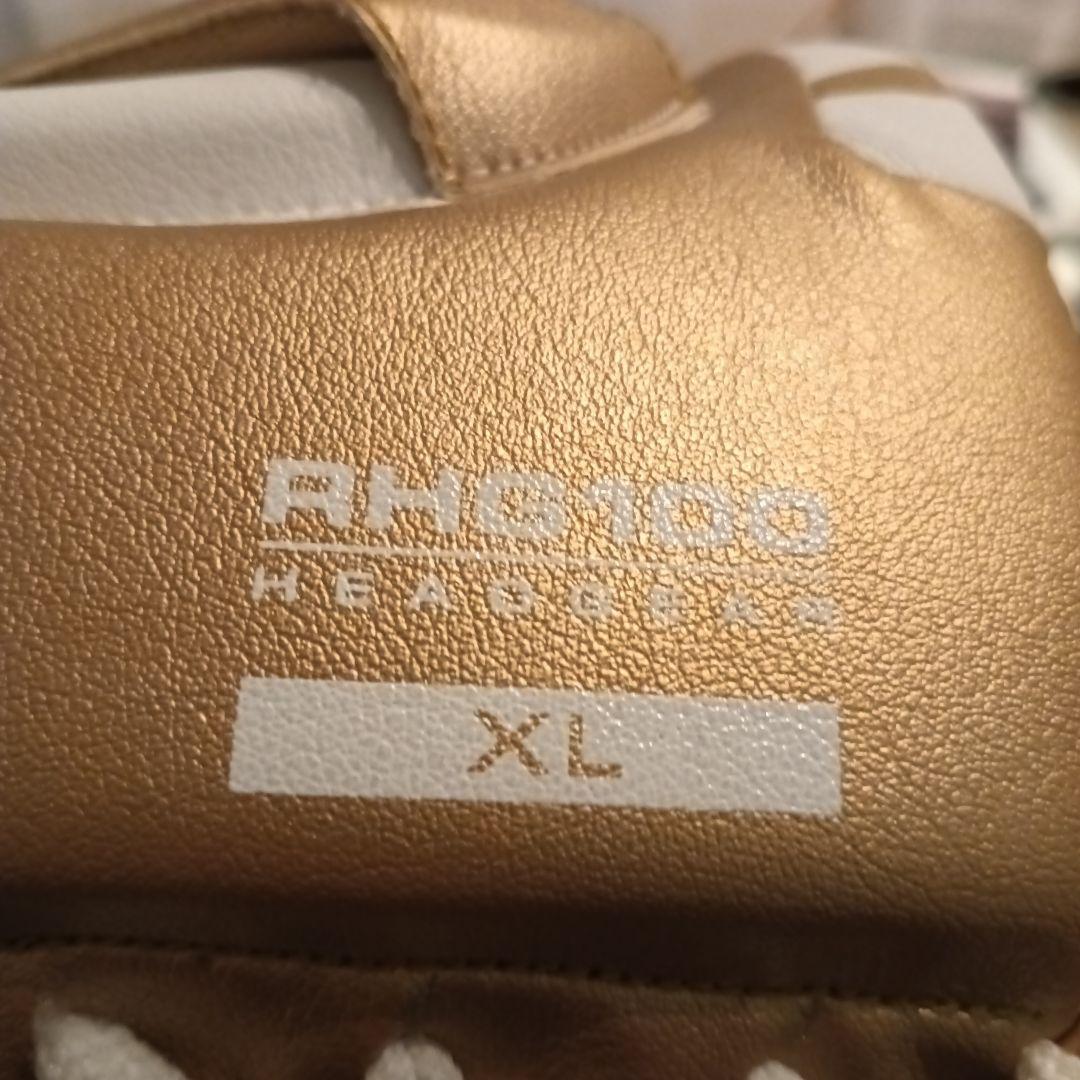 RIVAL RH100 ヘッドギア ゴールド/ホワイト　正規品　美品