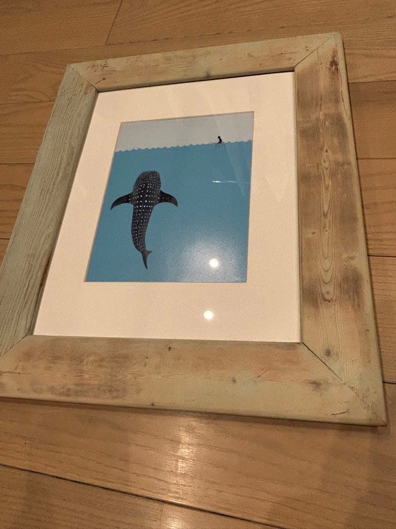 ＜Jonas Claesson＞WHALE SHARK アート