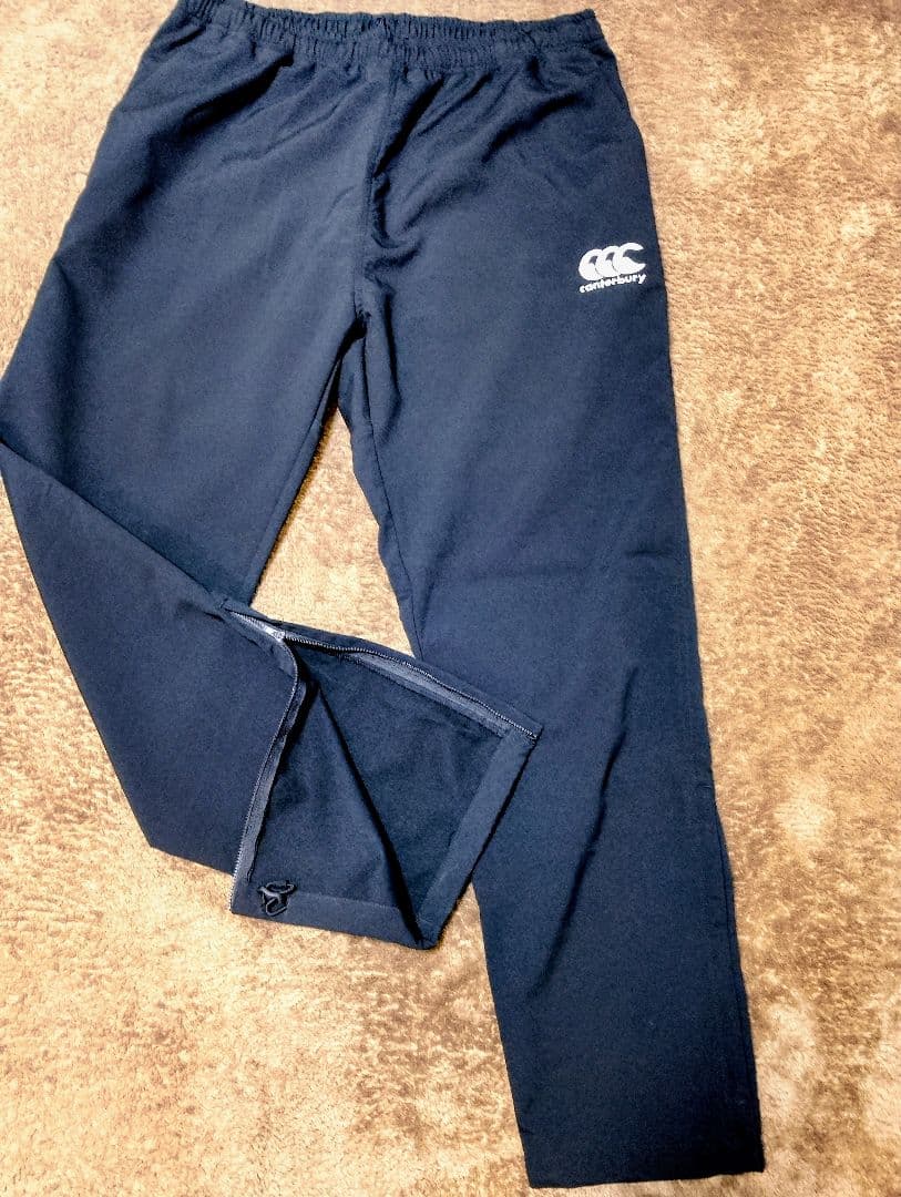 カンタベリーcanterbury ウォームアップウェア セット 黒/赤5L