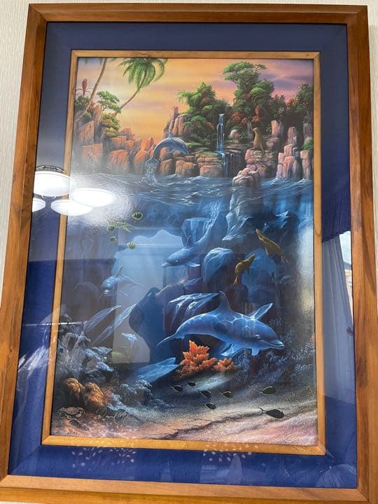 David Millerの海底のイルカの作品