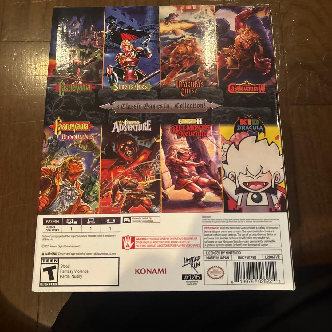 Nintendo Switch Castlevania Anniversary Collection