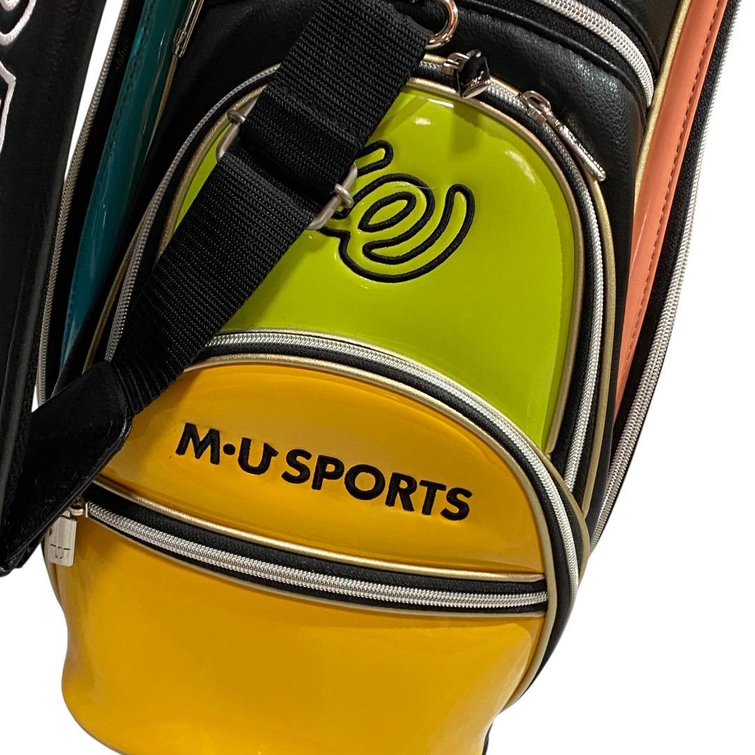 MU SPORTS エムユースポーツ ゴルフクラブ付き キャディバッグ 5分割