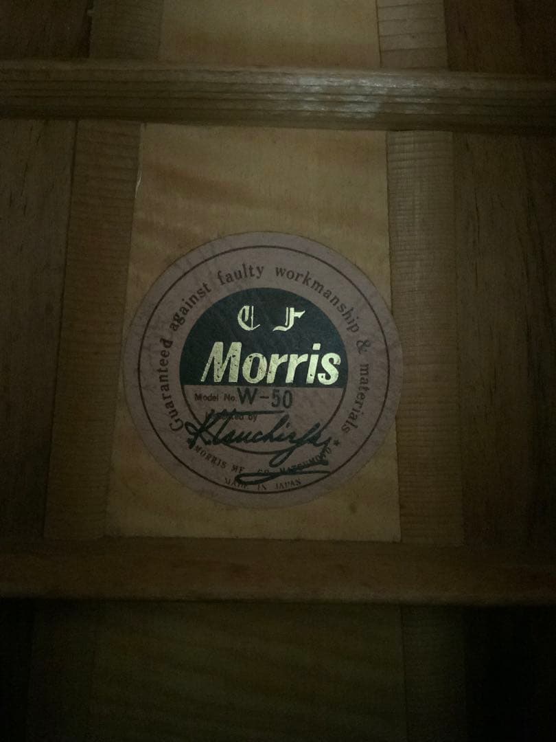ギター MORRIS W-50