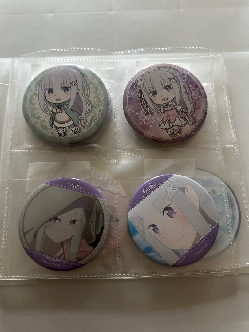 エミリア　缶バッジ79点