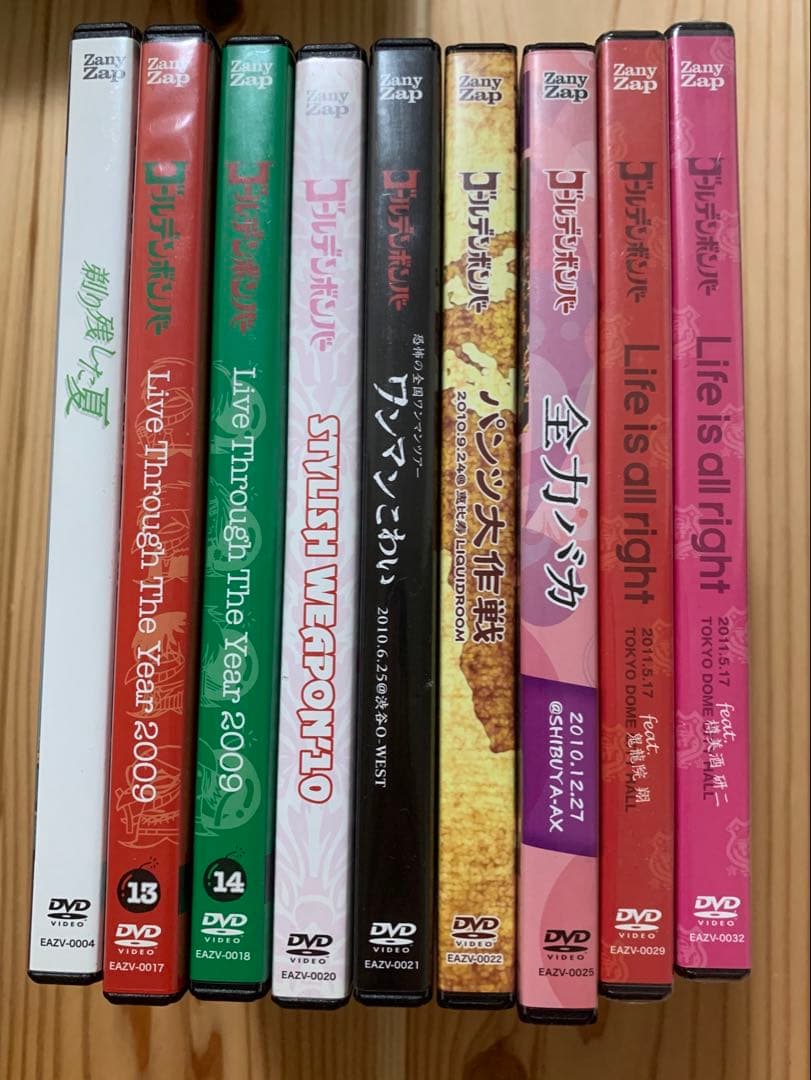 ゴールデンボンバー フライヤー DVD CD 2009 2010 2011