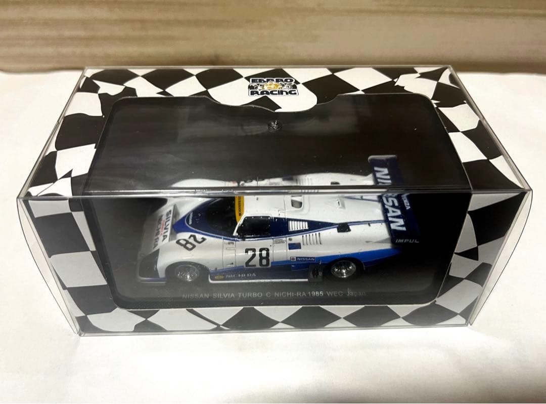 エブロ 1/43 日産SILVIA ターボC ニチラ1985