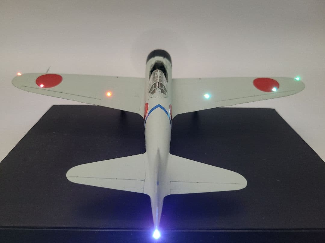 零式艦上戦闘機21型 坂井三郎搭乗機リアルモーターライズ完成品 タミヤ1/48