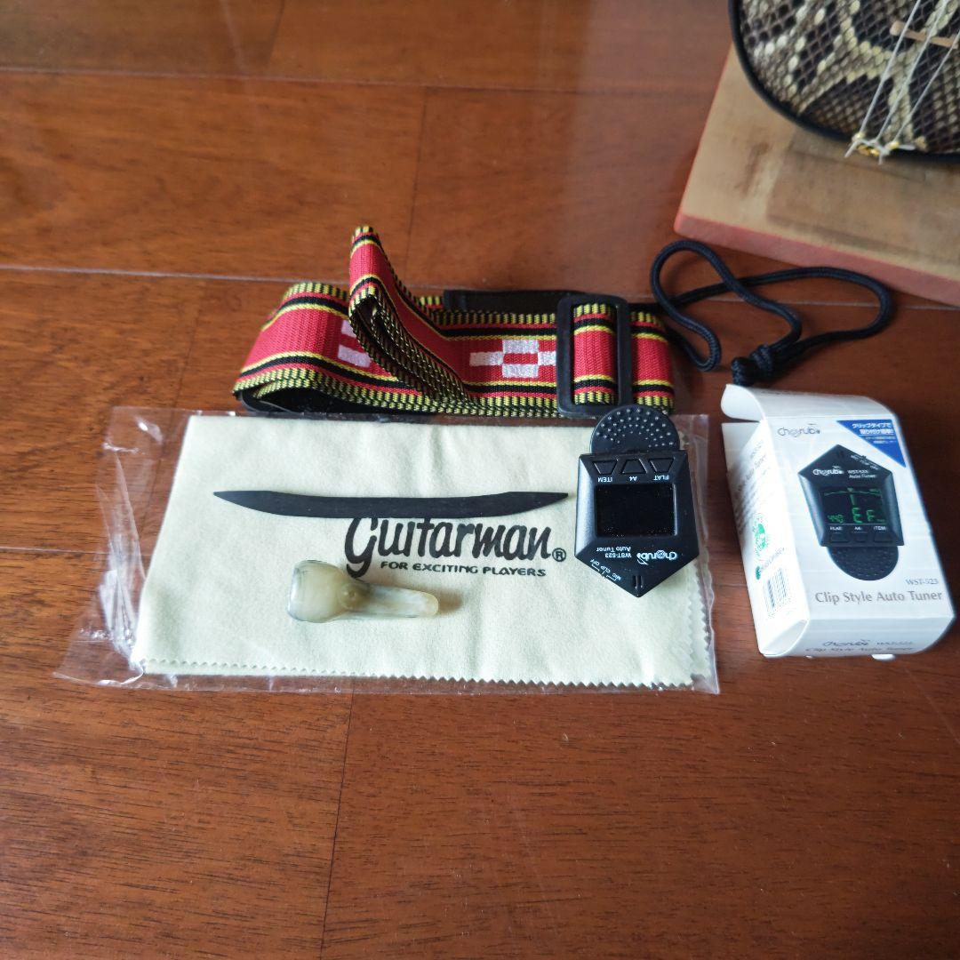 沖縄三線 知念大工型 本張り【一枚張り】